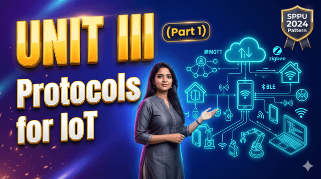 Unit III - Protocols for IoT
