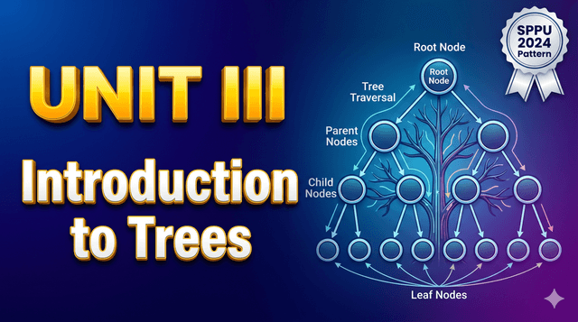 Unit 3 – Introduction to Trees | Discrete Mathematics SPPU