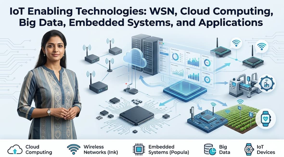 IoT Enabling Technologies: WSN, Cloud Computing, Big Data, Embedded Systems, and Applications